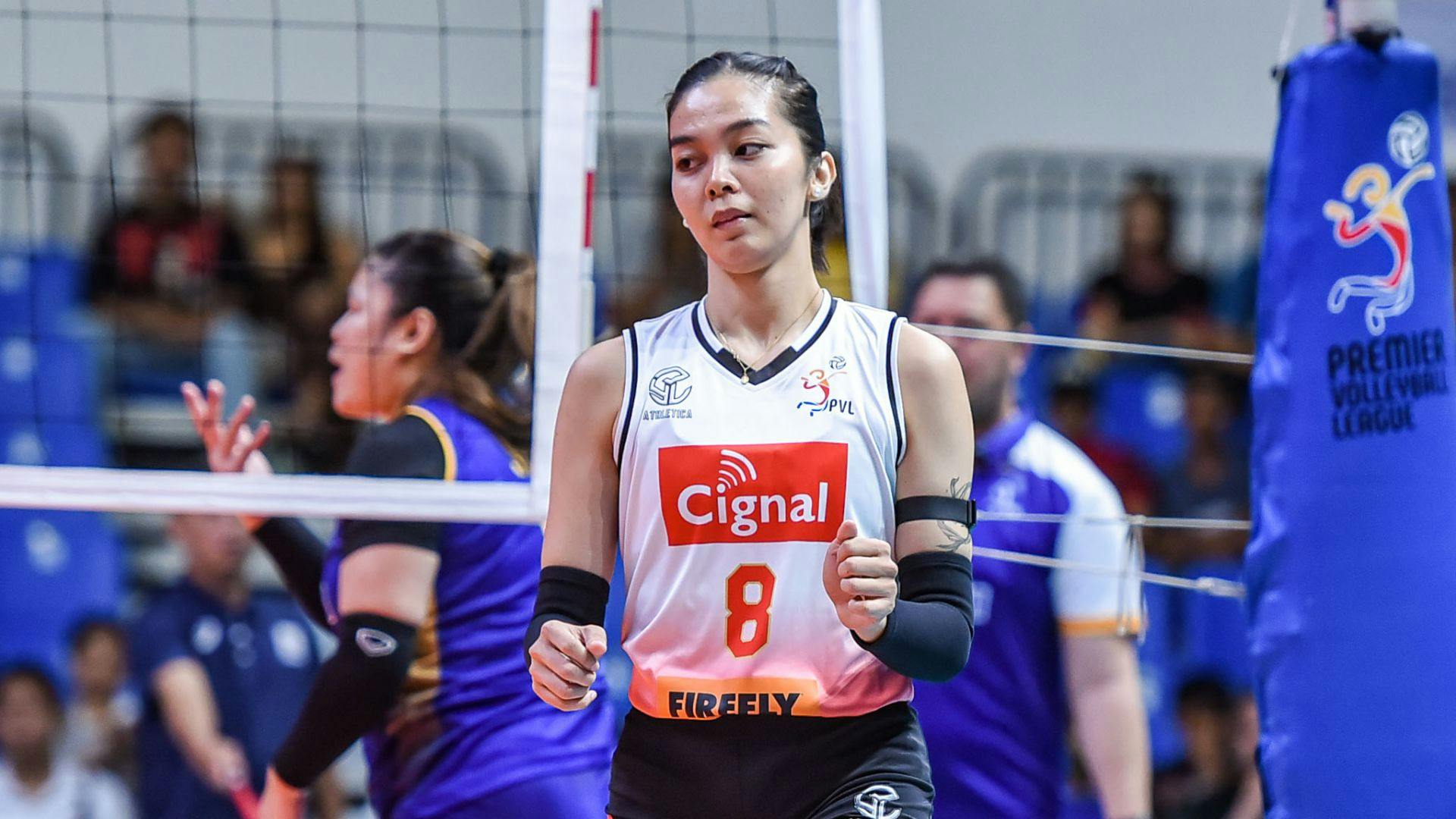 Erika Santos, Cignal gear up for Creamline clash to keep PVL on Tour win streak alive